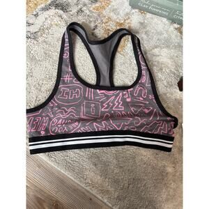 Treasure and bond sports bra gray and pink size 14/16